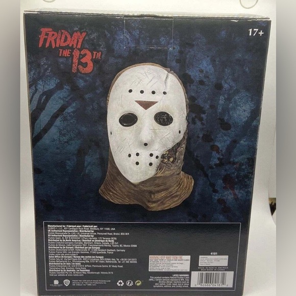 Friday the 13th Rubie’s Yellow Halloween Costume Deluxe Mask, Never used - Picture 11 of 12